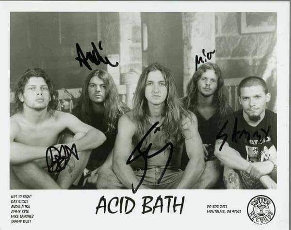 acid bath 90's sludge metal band