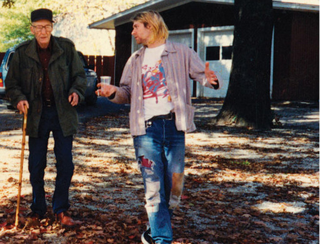 Kurt Cobain & William Burroughs