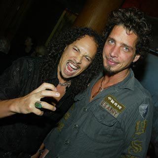 Kirk Hammett & Chris Cornell